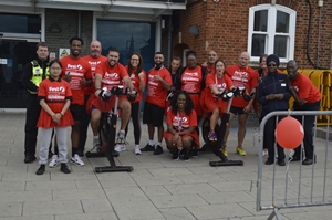 SWR cyclists prepare for Action for Children ride